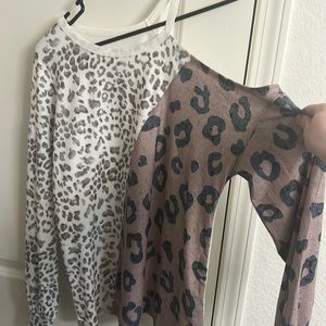 A off the shoulder color block top from Shien